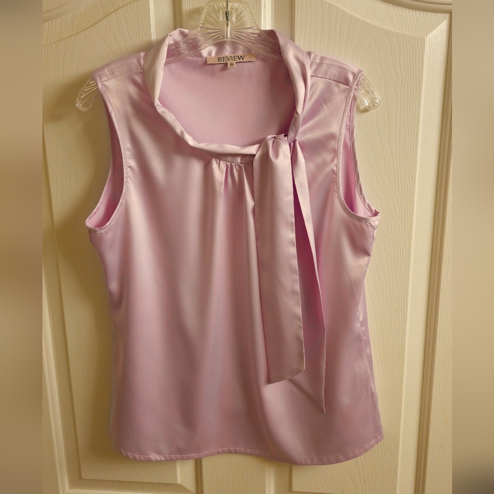 Review Women's Mauve Sleeveless Top, AU12